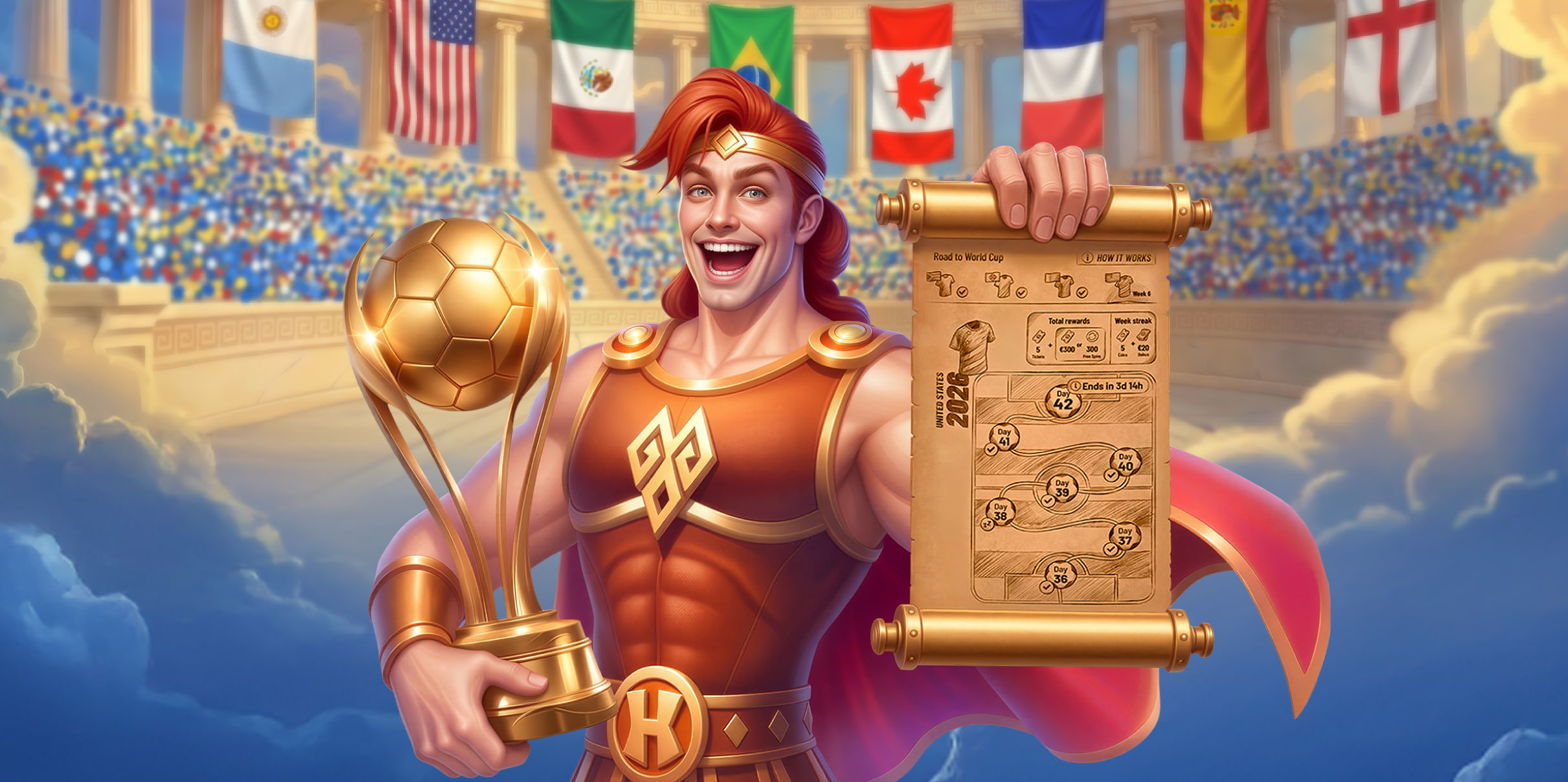 WORLD CUP QUEST <br>€900,000 prize pool up for grabs